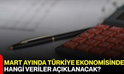 Mart Ayında Türkiye Ekonomisinde hangi veriler açıklanacak?