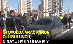 Otoyolda Araç İçinde Ölü Bulundu, Cinayet mi İntihar mı?