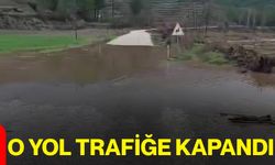 O Yol Trafiğe Kapandı
