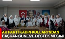 AK Parti Kadın Kolları’ndan Başkan Güneş’e Destek Mesajı