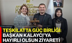 Teşkilatta Güç Birliği: Başkan Kalaycı’ya Hayırlı Olsun Ziyareti