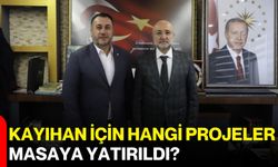 Kayıhan İçin Hangi Projeler Masaya Yatırıldı?