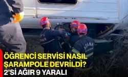 Öğrenci Servisi Nasıl Şarampole Devrildi? 2’si Ağır 9 Yaralı