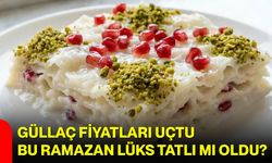 Güllaç fiyatları uçtu  Bu Ramazan lüks tatlı mı oldu?