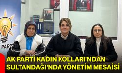 AK Parti Kadın Kolları’ndan Sultandağı’nda Yönetim Mesaisi