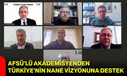 AFSÜ’lü Akademisyenden Türkiye’nin Nane Vizyonuna Destek