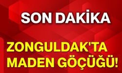 Zonguldak'ta maden göçüğü!