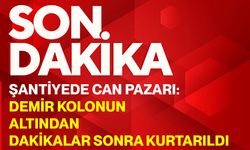 Şantiyede Can Pazarı: Demir Kolonun Altından Dakikalar Sonra Kurtarıldı