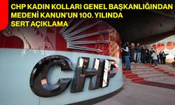 CHP Kadın Kolları Genel Başkanlığından Medeni Kanun’un 100. Yılında Sert Açıklama