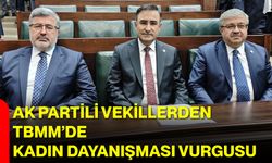 AK Partili Vekillerden TBMM’de Kadın Dayanışması Vurgusu
