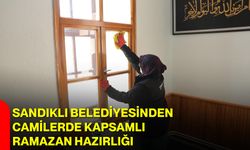 Sandıklı Belediyesinden Camilerde Kapsamlı Ramazan Hazırlığı