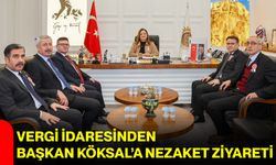 Vergi İdaresinden Başkan Köksal’a Nezaket Ziyareti