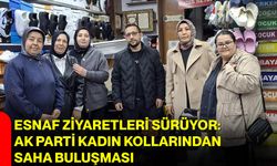 Esnaf Ziyaretleri Sürüyor: Ak Parti Kadın Kollarından Saha Buluşması