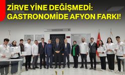 Zirve Yine Değişmedi: Gastronomide Afyon Farkı!