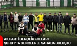 AK Parti Gençlik Kolları Şuhut’ta Gençlerle Sahada Buluştu