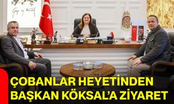 Çobanlar Heyetinden Başkan Köksal’a Ziyaret