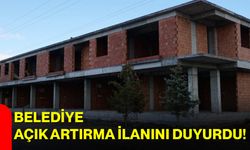 Belediye Açık Artırma İlanını Duyurdu!