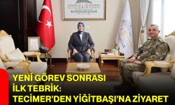 Yeni Görev Sonrası İlk Tebrik: Tecimer’den Yiğitbaşı’na Ziyaret