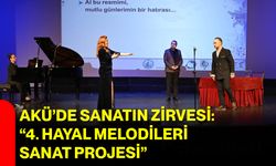 AKÜ’de Sanatın Zirvesi: “4. Hayal Melodileri Sanat Projesi”