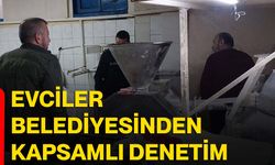 Evciler Belediyesinden kapsamlı denetim