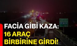 Sakarya’da facia gibi kaza: 16 araç birbirine girdi!
