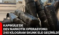 Kapıkule’de Dev Narkotik Operasyonu: 240 Kilogram Skunk Ele Geçirildi