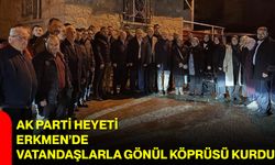AK Parti Heyeti Erkmen’de Vatandaşlarla Gönül Köprüsü Kurdu