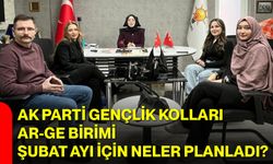 AK Parti Gençlik Kolları AR-GE Birimi Şubat Ayı İçin Neler Planladı?