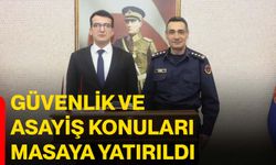 Güvenlik ve asayiş konuları masaya yatırıldı