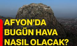 Afyon’da bugün hava nasıl olacak?