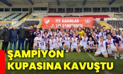 Şampiyon kupasına kavuştu