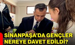 Sinanpaşa’da gençler nereye davet edildi?