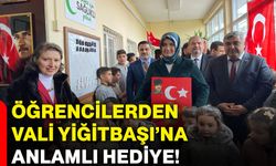 Öğrencilerden Vali Yiğitbaşı’na anlamlı hediye!