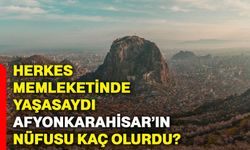 Herkes memleketinde yaşasaydı Afyonkarahisar’ın nüfusu kaç olurdu?