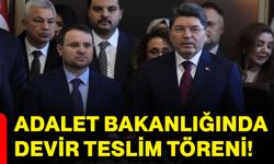 Adalet Bakanlığında devir teslim töreni!