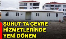 Şuhut’ta çevre hizmetlerinde yeni dönem