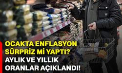 Ocakta enflasyon sürpriz mi yaptı? Aylık ve yıllık oranlar açıklandı!