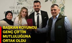 Başkan Koyuncu Genç Çiftin Mutluluğuna Ortak Oldu