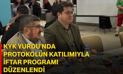 KYK Yurdu’nda Protokolün Katılımıyla İftar Programı Düzenlendi
