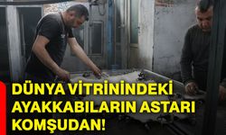 Dünya vitrinindeki ayakkabıların astarı komşudan!