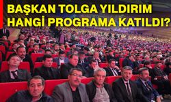 Başkan Tolga Yıldırım hangi programa katıldı?