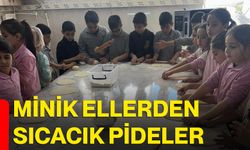 Minik ellerden sıcacık pideler