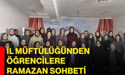 İl Müftülüğünden öğrencilere ramazan sohbeti