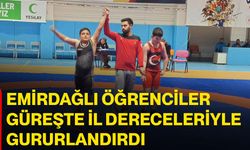 Emirdağlı Öğrenciler Güreşte İl Dereceleriyle Gururlandırdı