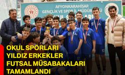 Okul Sporları Yıldız Erkekler Futsal Müsabakaları Tamamlandı