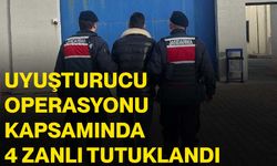 Uyuşturucu operasyonu kapsamında 4 zanlı tutuklandı