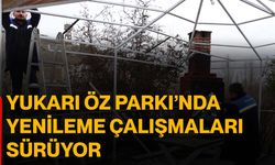 Yukarı Öz Parkı’nda Yenileme Çalışmaları Sürüyor