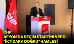 CHP Afyon’da Seçim Startını Verdi: “İktidara Doğru” Hamlesi