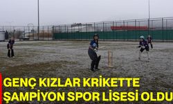 Genç Kızlar Krikette Şampiyon Spor Lisesi Oldu!