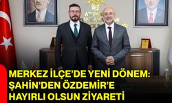 Merkez İlçe’de Yeni Dönem: Şahin’den Özdemir’e Hayırlı Olsun Ziyareti